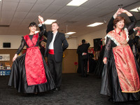 Split dance, performed at Slavic Festival